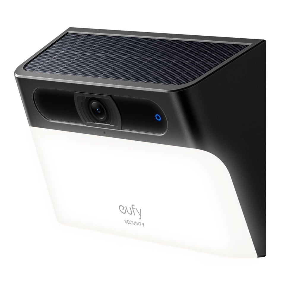 Eufy Solcelledrevet vegglampe med kamera S120
