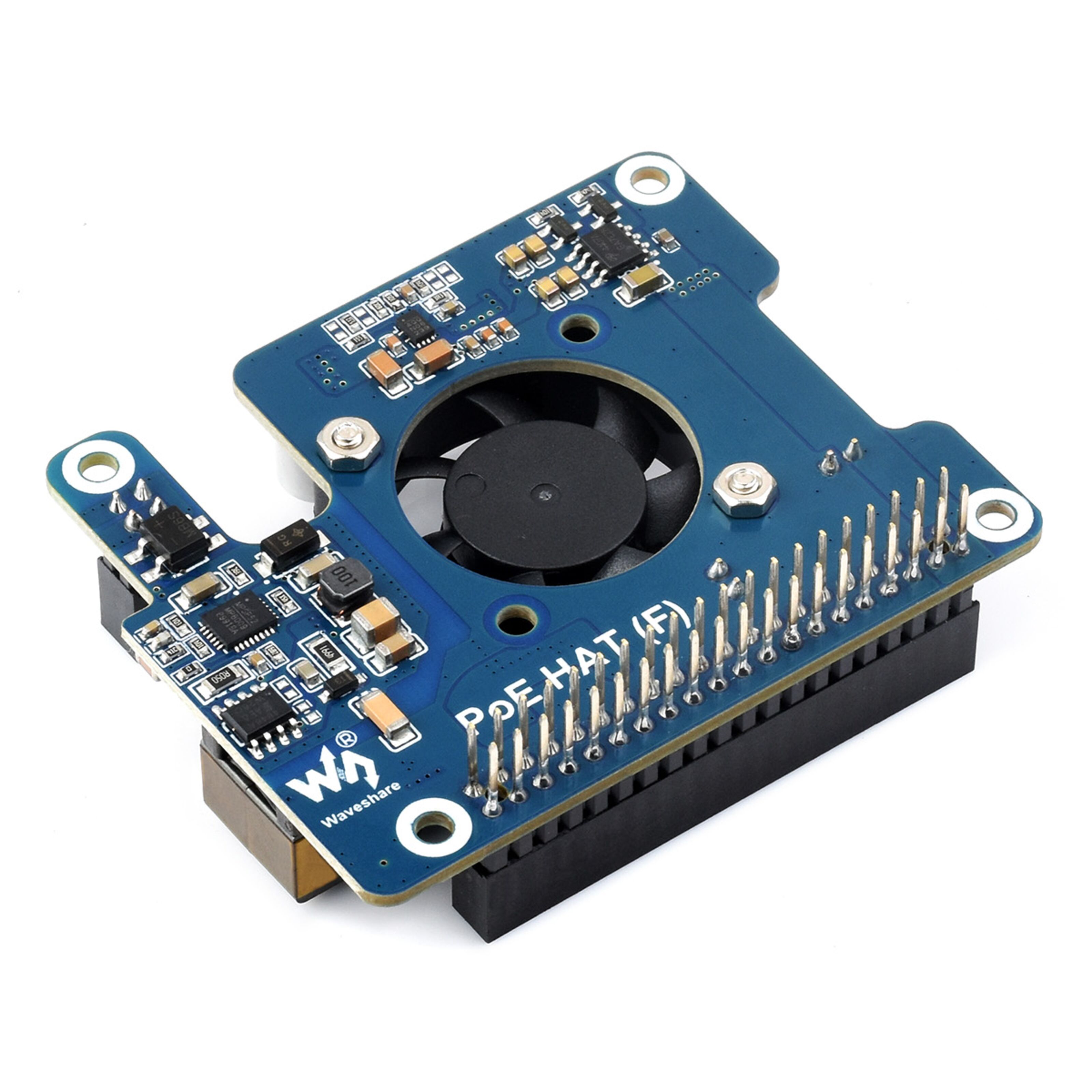 PoE+ Hat for Raspberry Pi 5