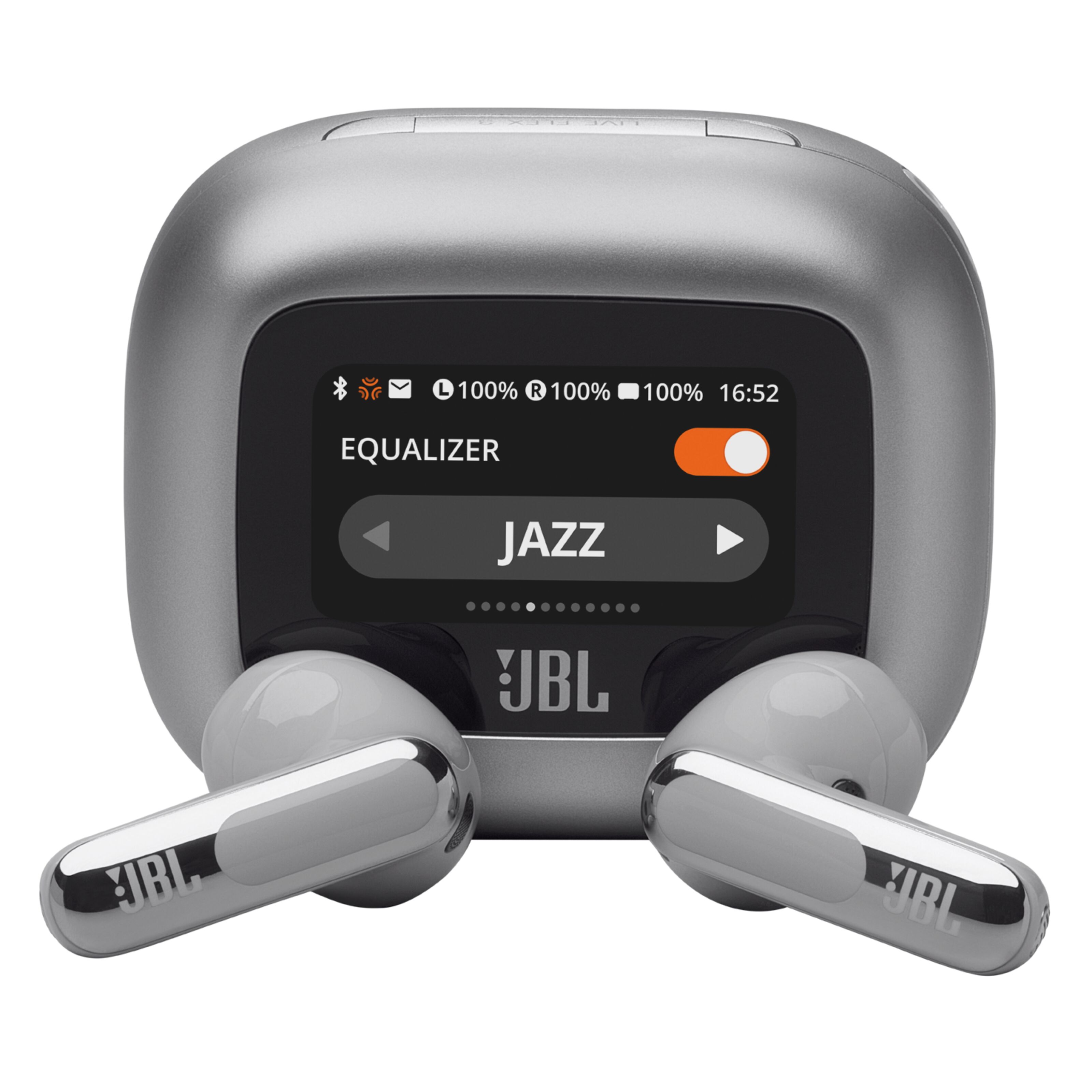 JBL Live Flex 3 Trådløse hodetelefoner Sølvfarget