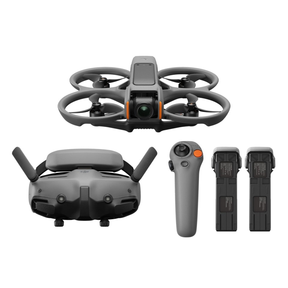 DJI Avata 2 Fly More Combo (tre batterier)