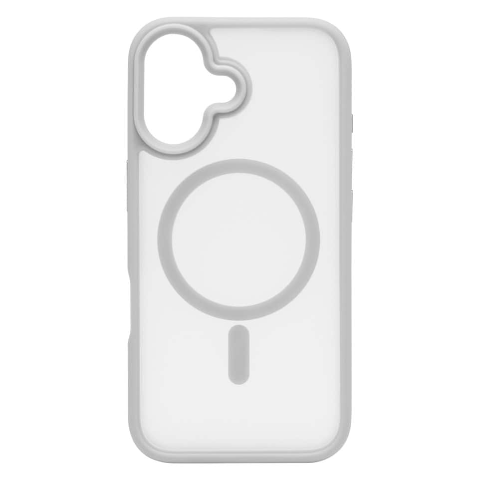 Linocell Hard Case Mobildeksel for iPhone 16 Hvit