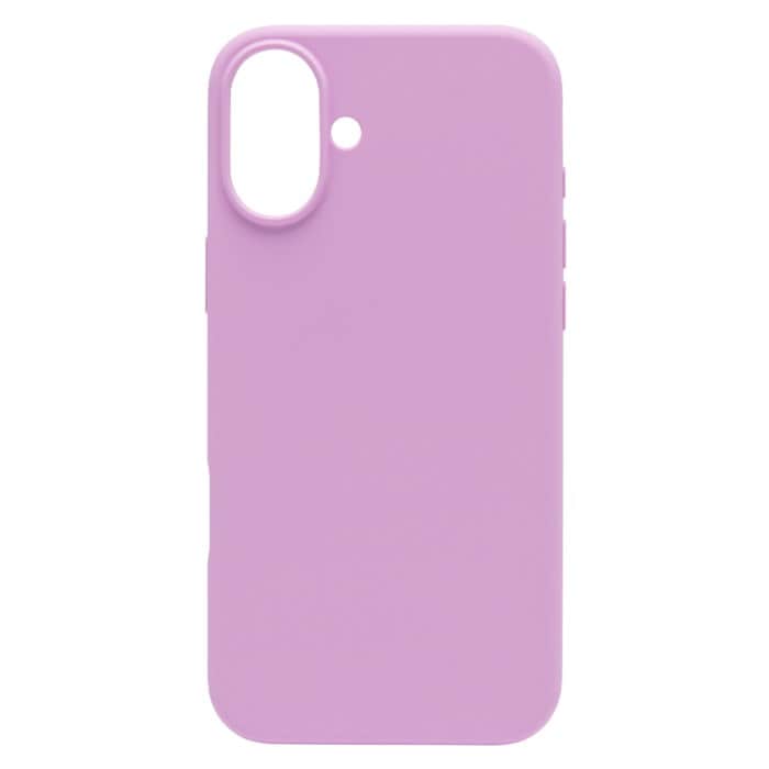 Linocell Rubber case för iPhone 16 Plus Rosa