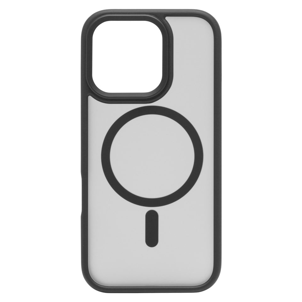 Linocell Hard Case Mobildeksek for iPhone 16 Pro Svart