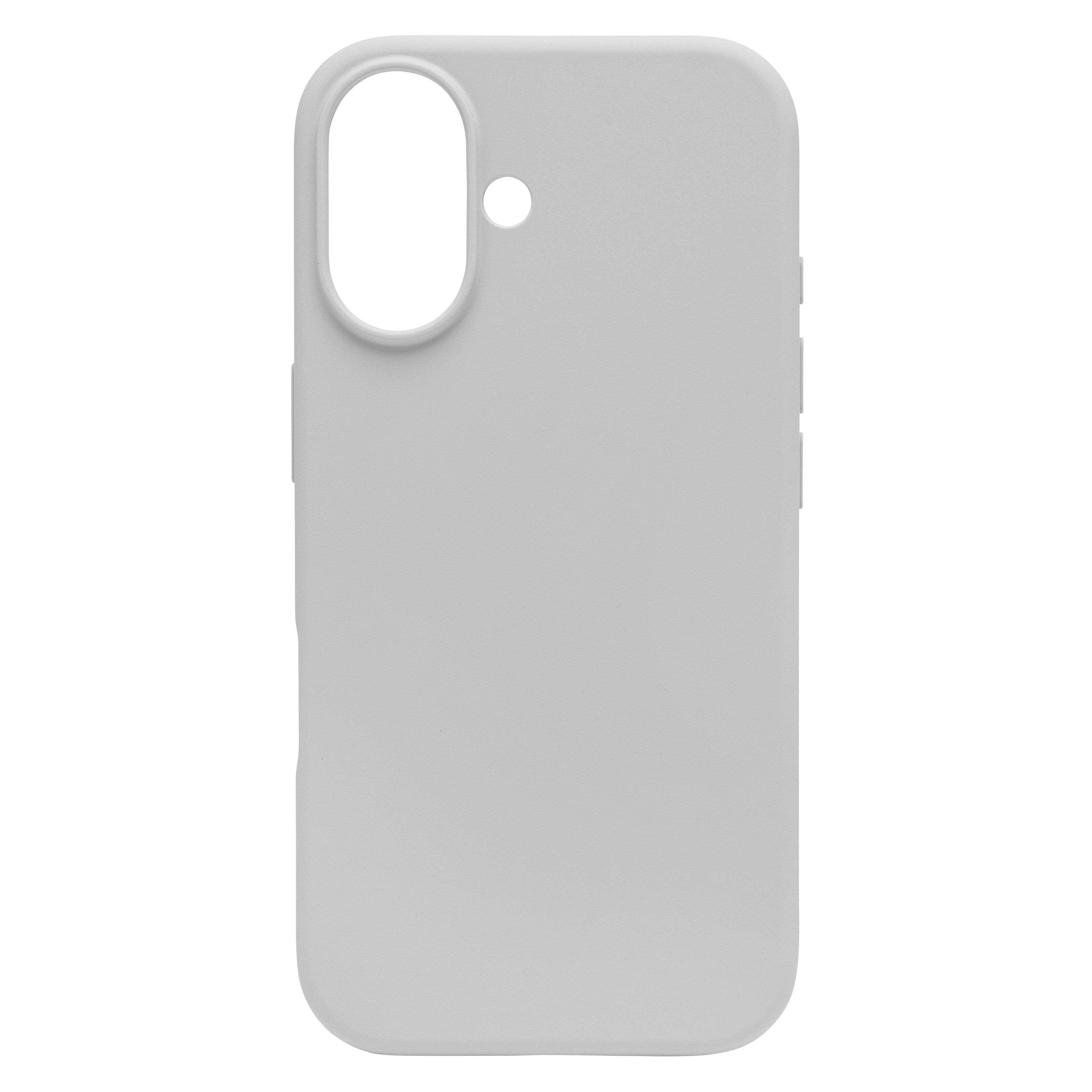 Linocell Rubber case for iPhone 16 Grå