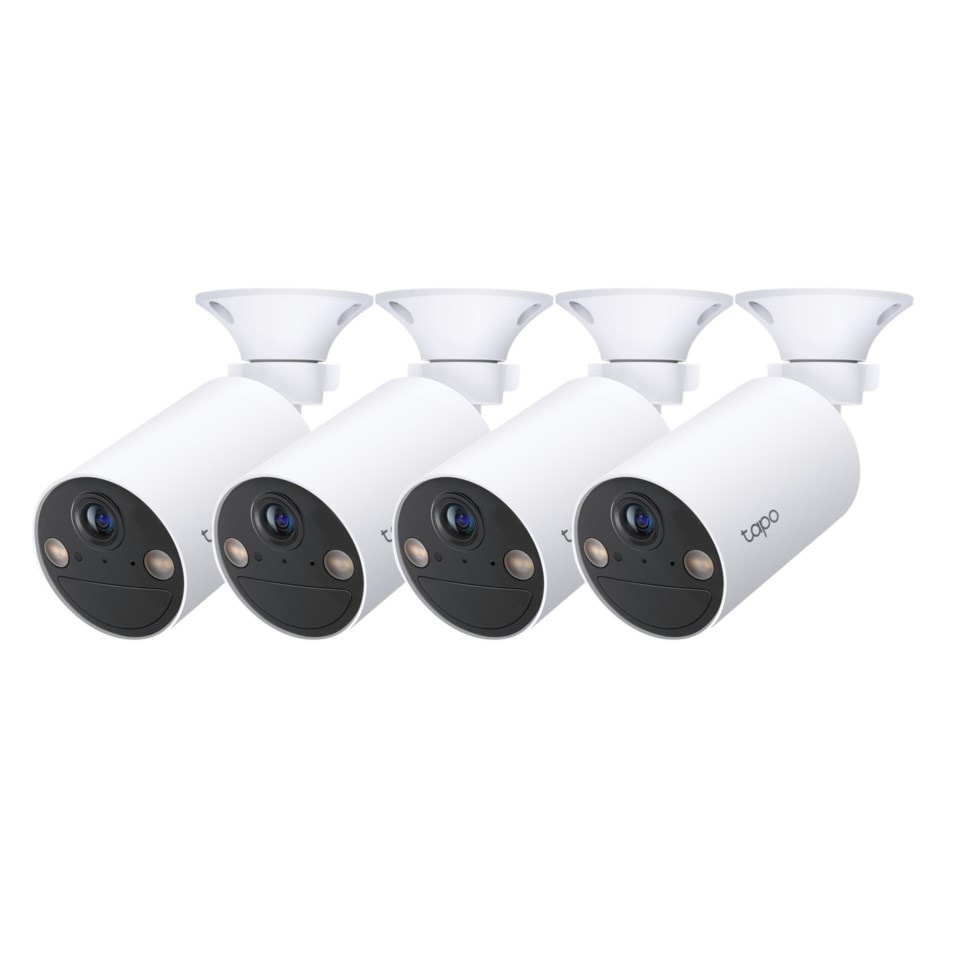 TP-link Tapo C410 Overvåkingskamera 4-pk.
