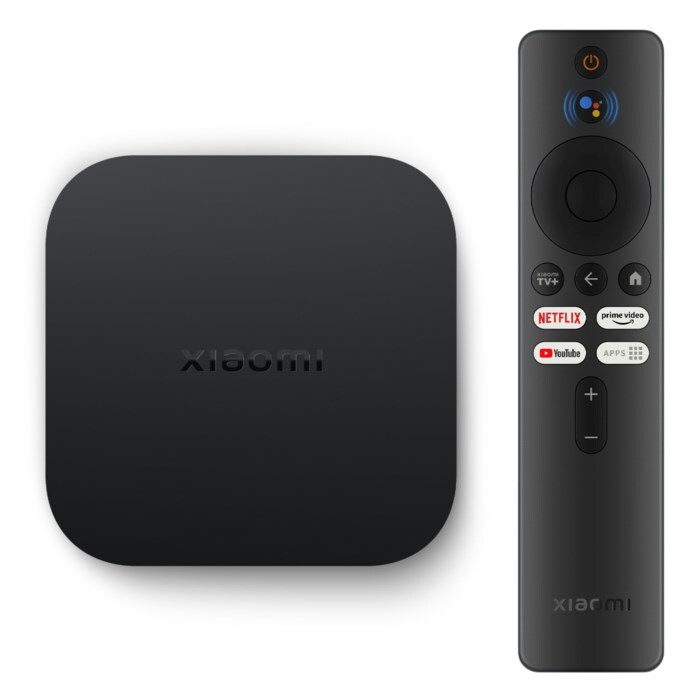 Xiaomi TV Box S - 2. generasjon - AV-spiller - 2 GB RAM - 8 GB - 4K UHD (2160p) - svart