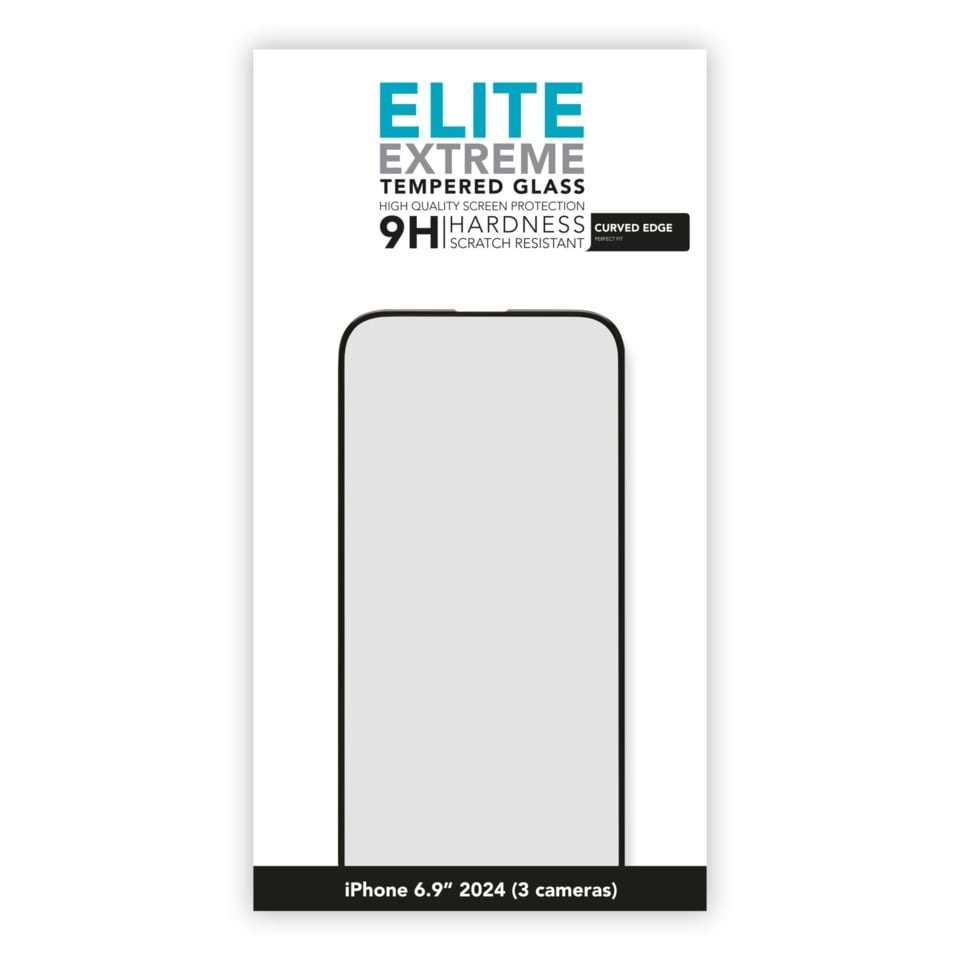 Linocell Elite Extreme Curved Skärmskydd för iPhone 16 Pro Max