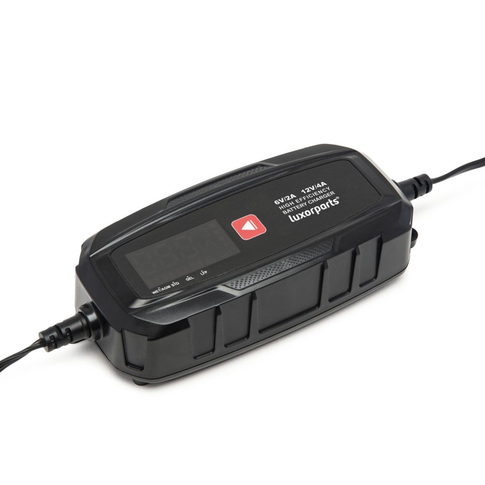 Luxorparts Bilbatterilader 4 A