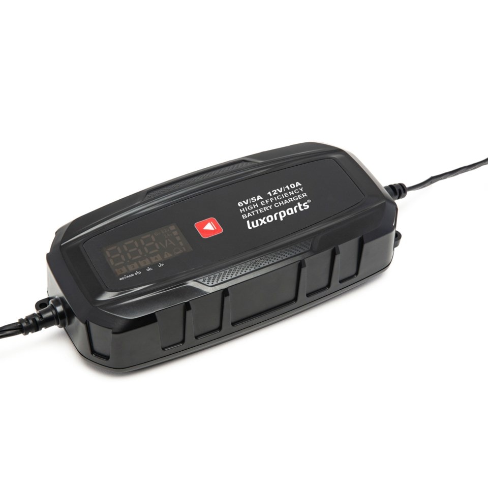 Luxorparts Bilbatterilader 10 A