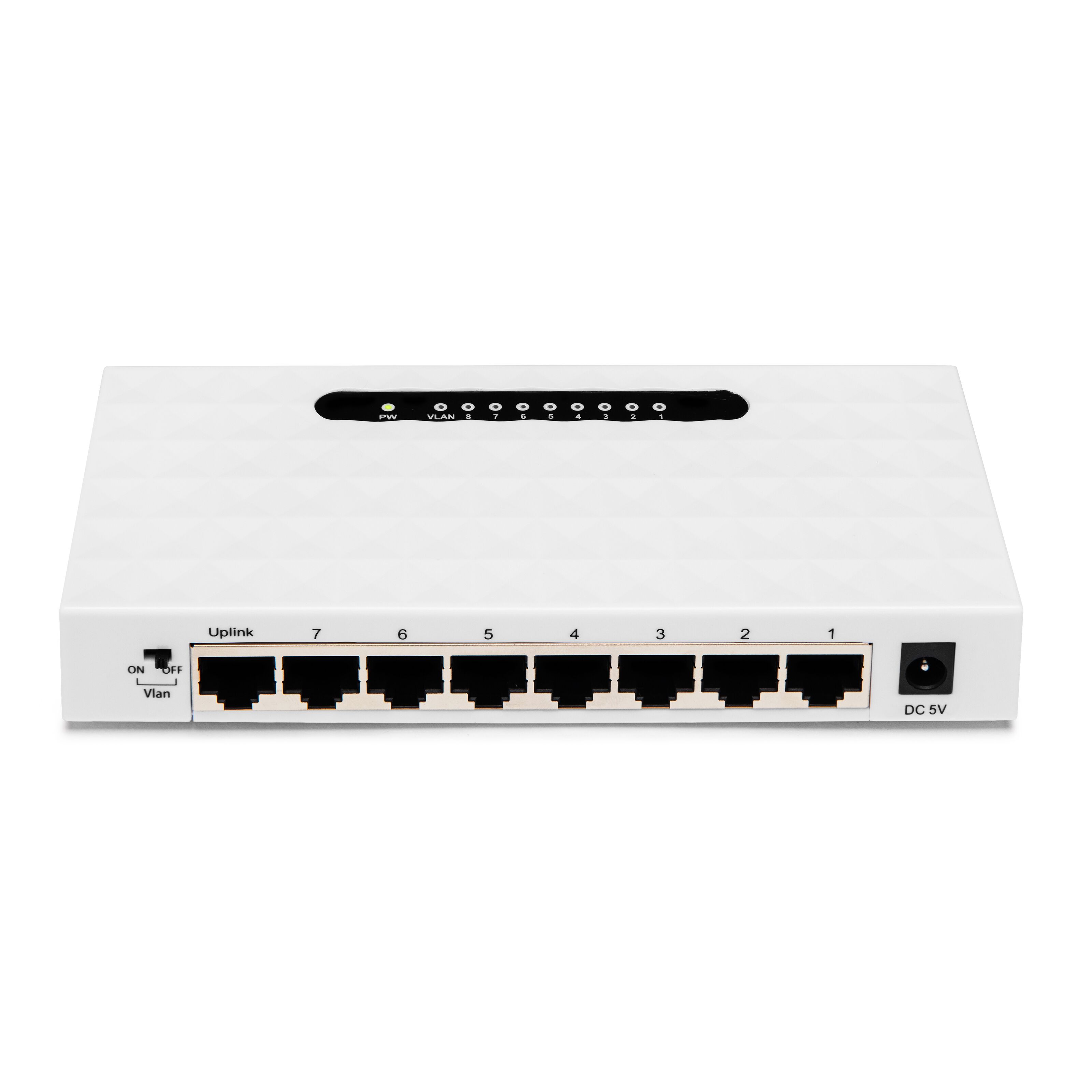 Plexgear CA104 Gigabitswitch 8-portar Gen.2