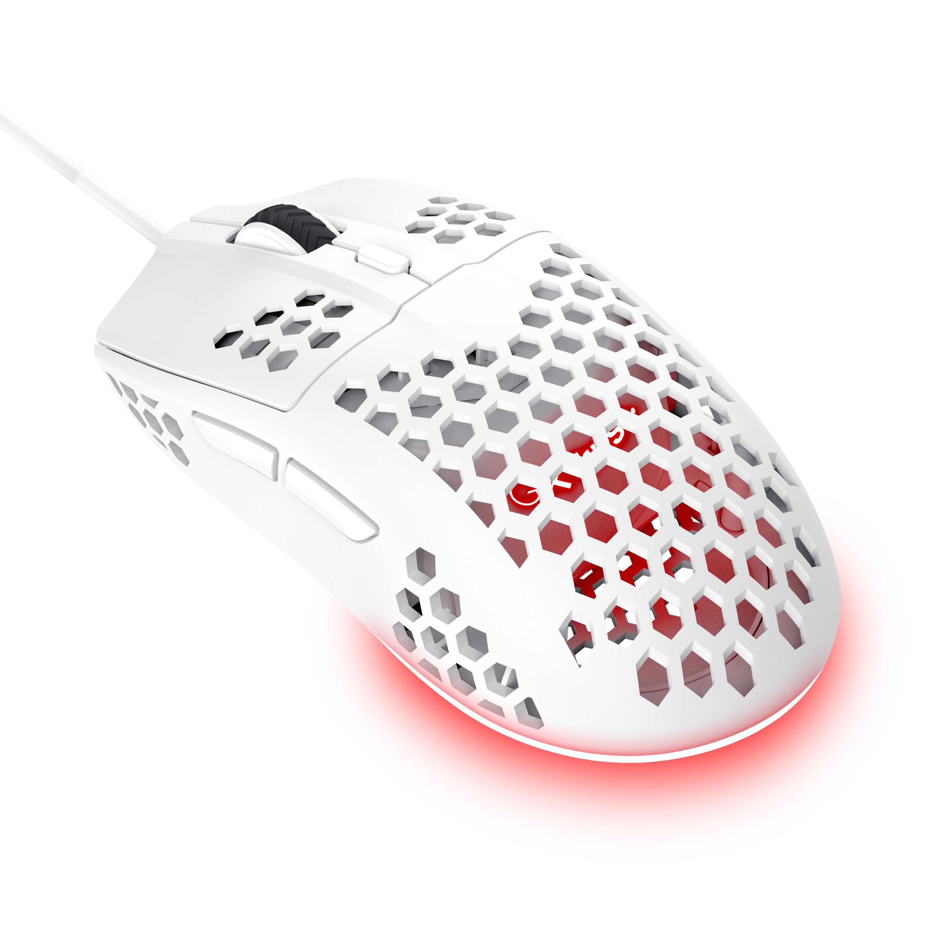 Trust GXT928 Helox Ultra-lightweight Gaming Mouse Hvit