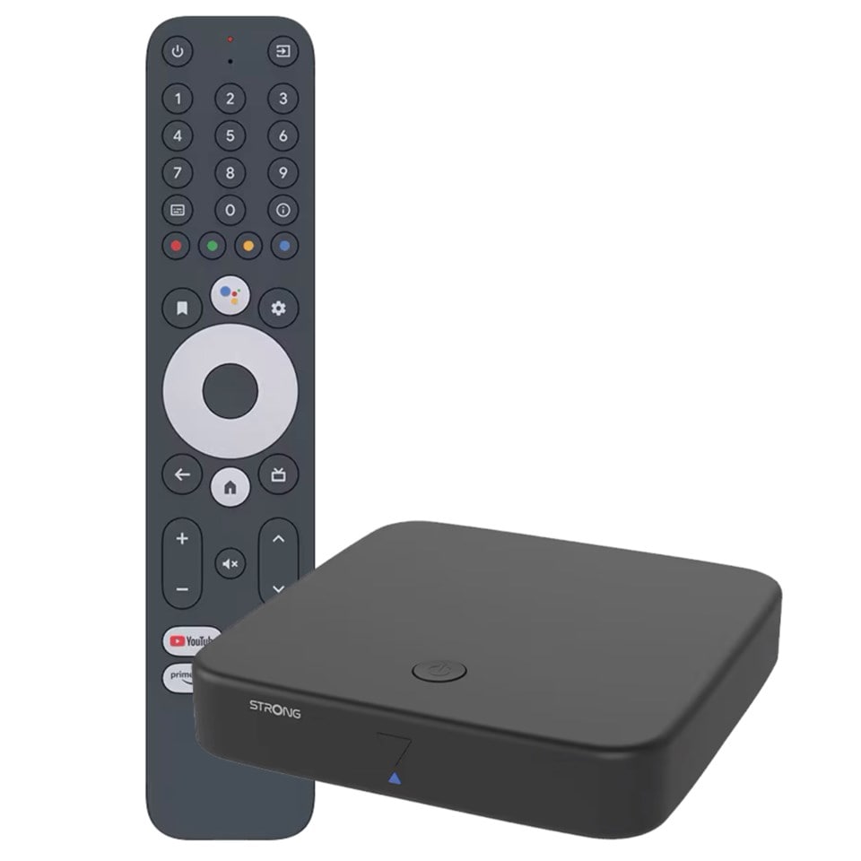 Strong Android TV-box SRT 420 med DVB-T2-mottaker