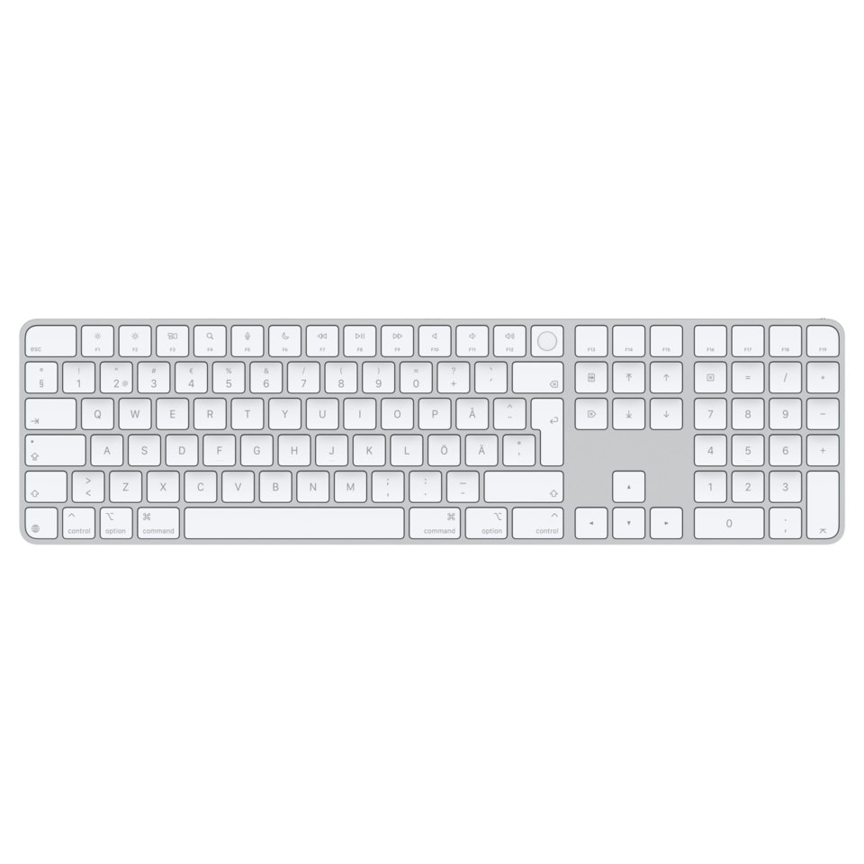 Apple Magic Keyboard med Touch ID och numerisk del