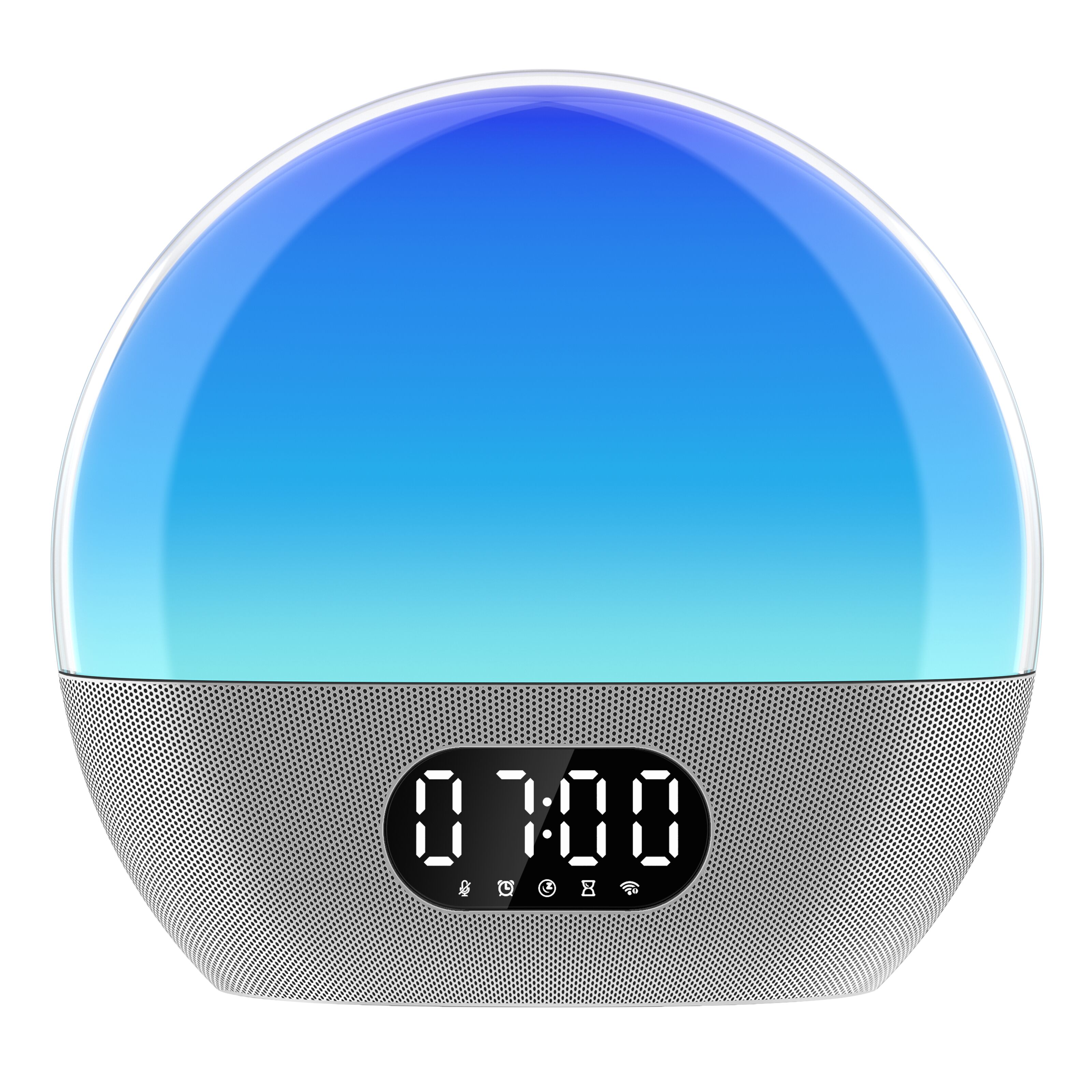 WiiM Wake-up light med väckarklocka