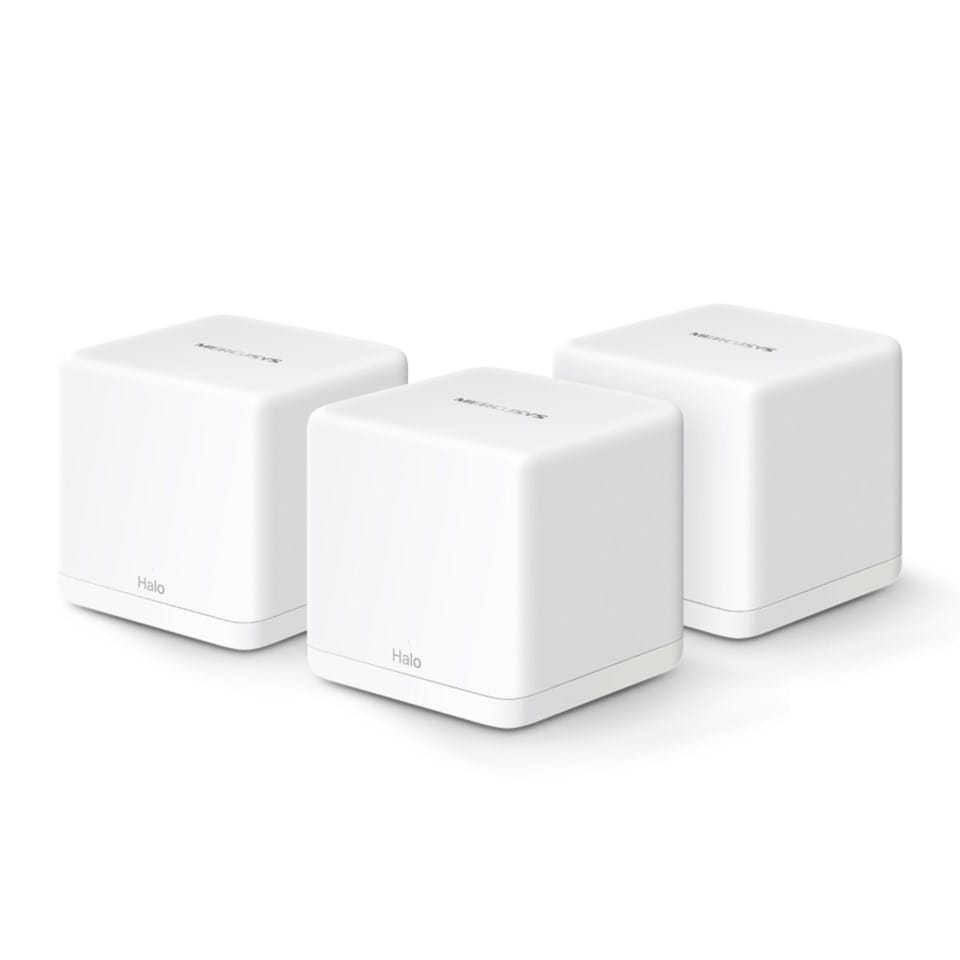Mercusys Halo H60X Mesh Wifi 6-system 3-pk.