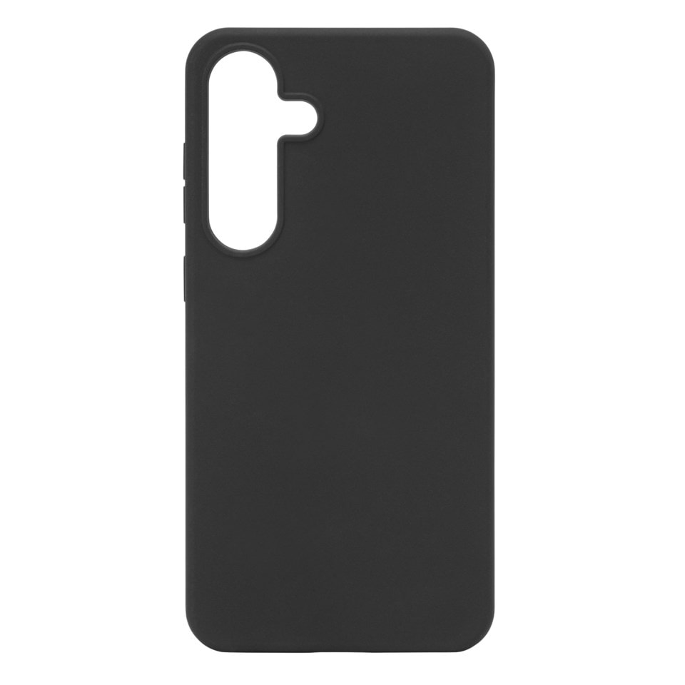 Linocell Rubber Case for Galaxy S25 Plus Svart