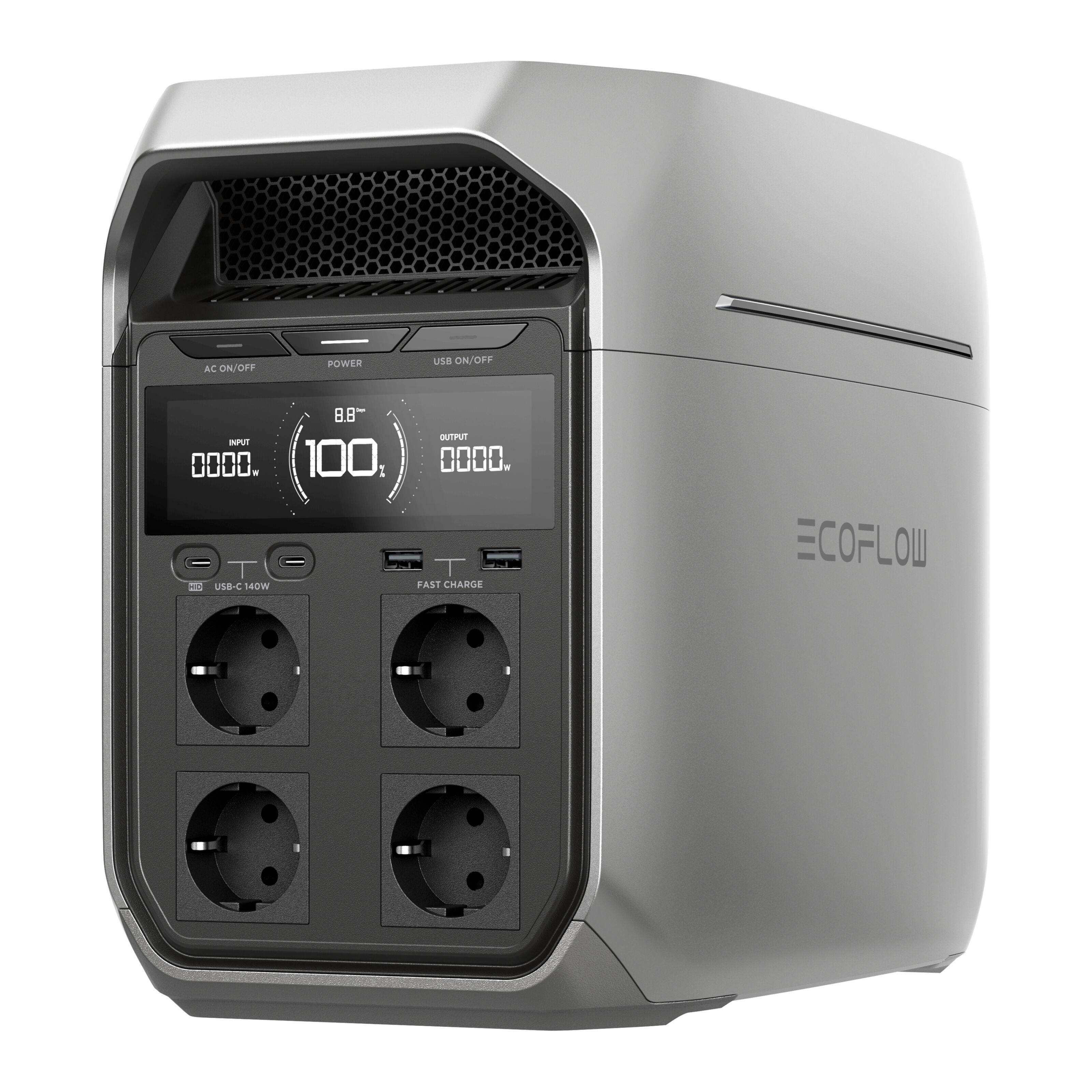 EcoFlow Delta 3 Plus Portabel kraftstation 1 kWh