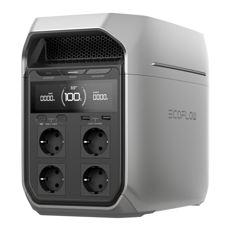 EcoFlow Delta 3 Plus Portabel kraftstation 1 kWh
