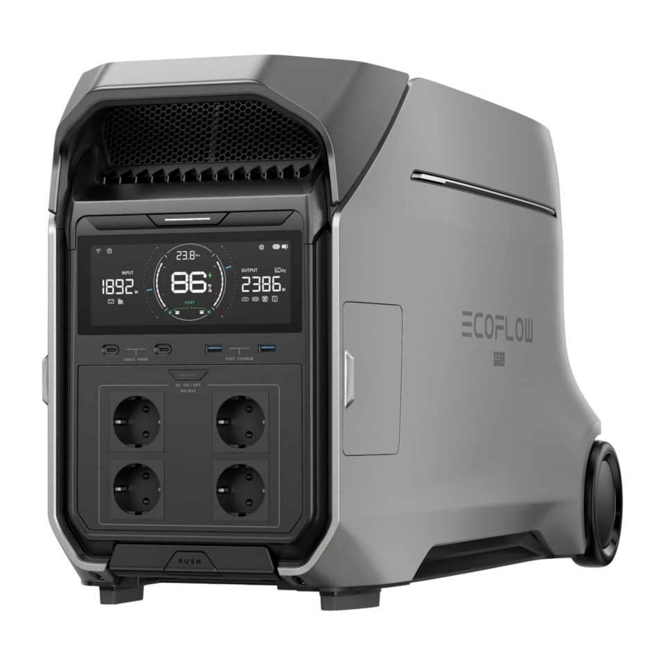 EcoFlow Delta Pro 3 Portabel kraftstation 4 kWh