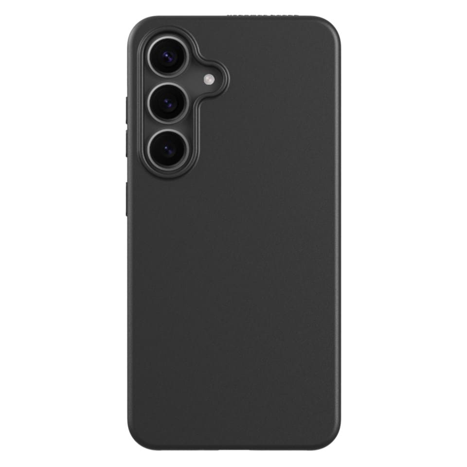 agood company Växtbaserat mobilskal Samsung S25 Svart