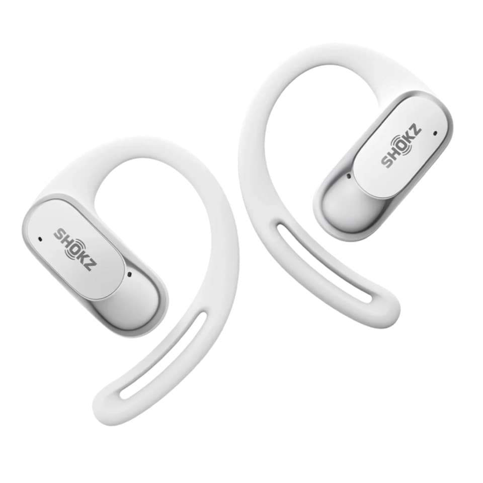 Shokz OpenFit Air Trådløse hodetelefoner Hvit