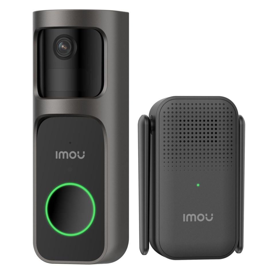 Imou Doorbell 2S 2K Trådløs videodørklokke med ringeklokke