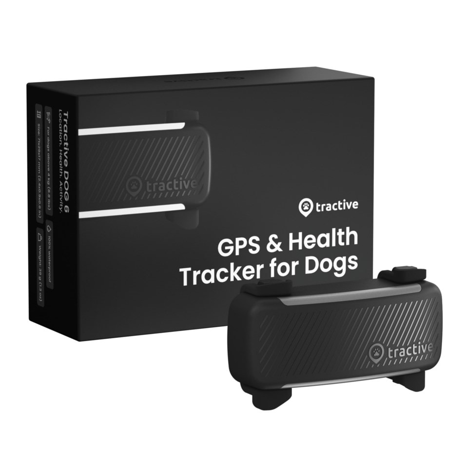 Tractive DOG 6 – Hund-GPS med hälsospårning