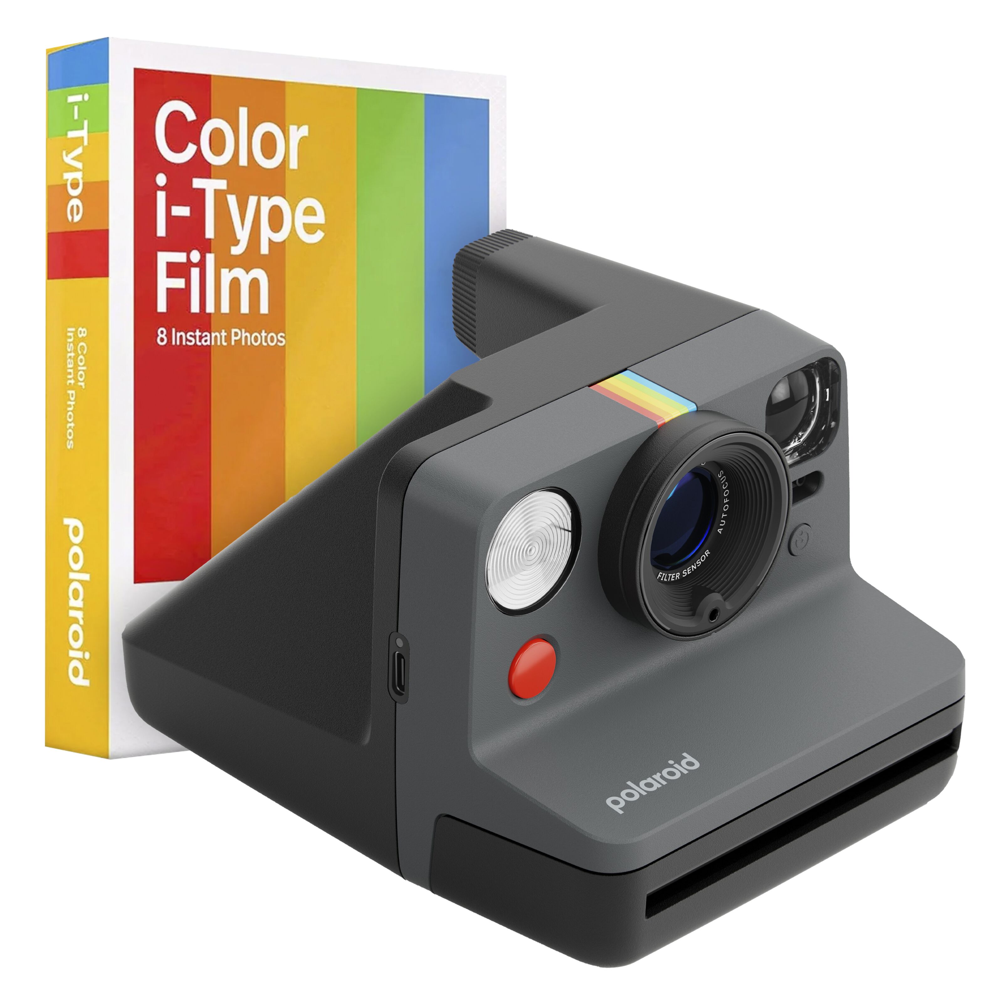 Polaroid Now Gen 3 Black med film