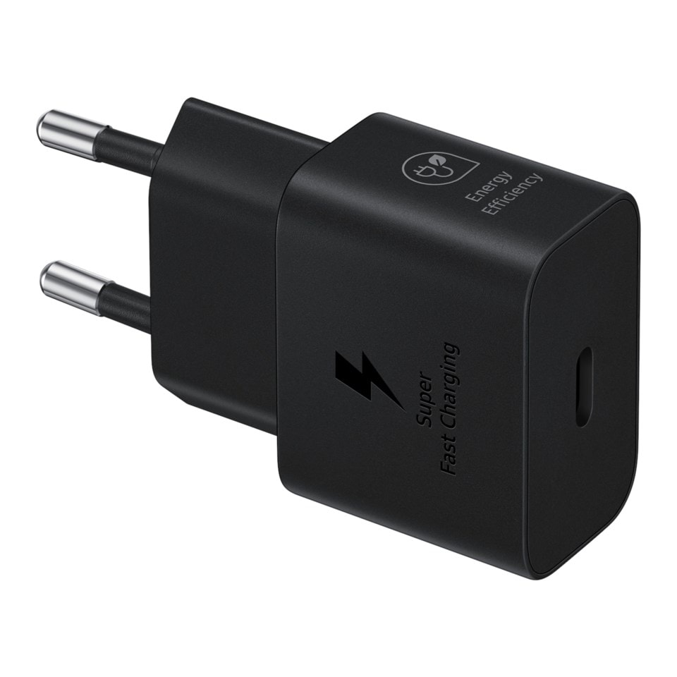 Samsung Original 25 W Snabbladdare USB-C PD Svart