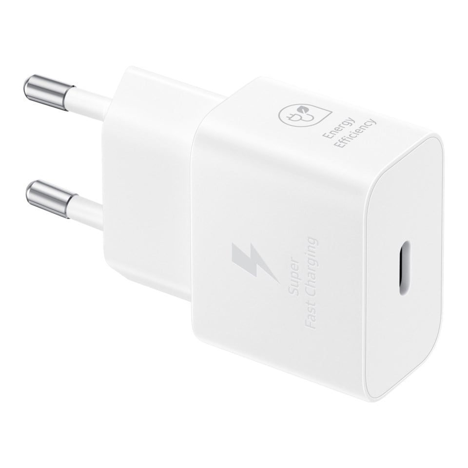 Samsung Original 25 W Snabbladdare USB-C PD Vit