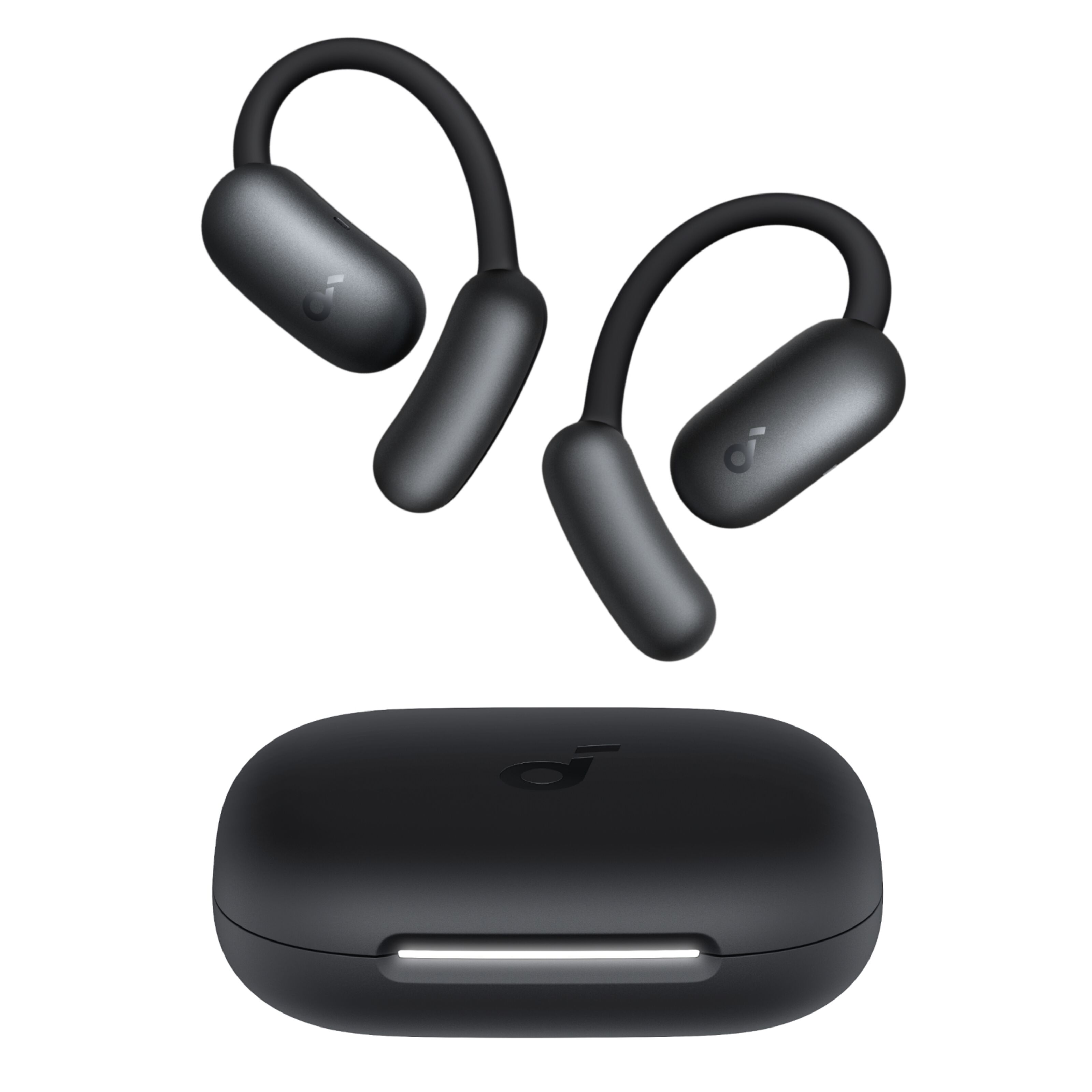 Soundcore AeroFit 2 Open-Ear-hodetelefoner Svart