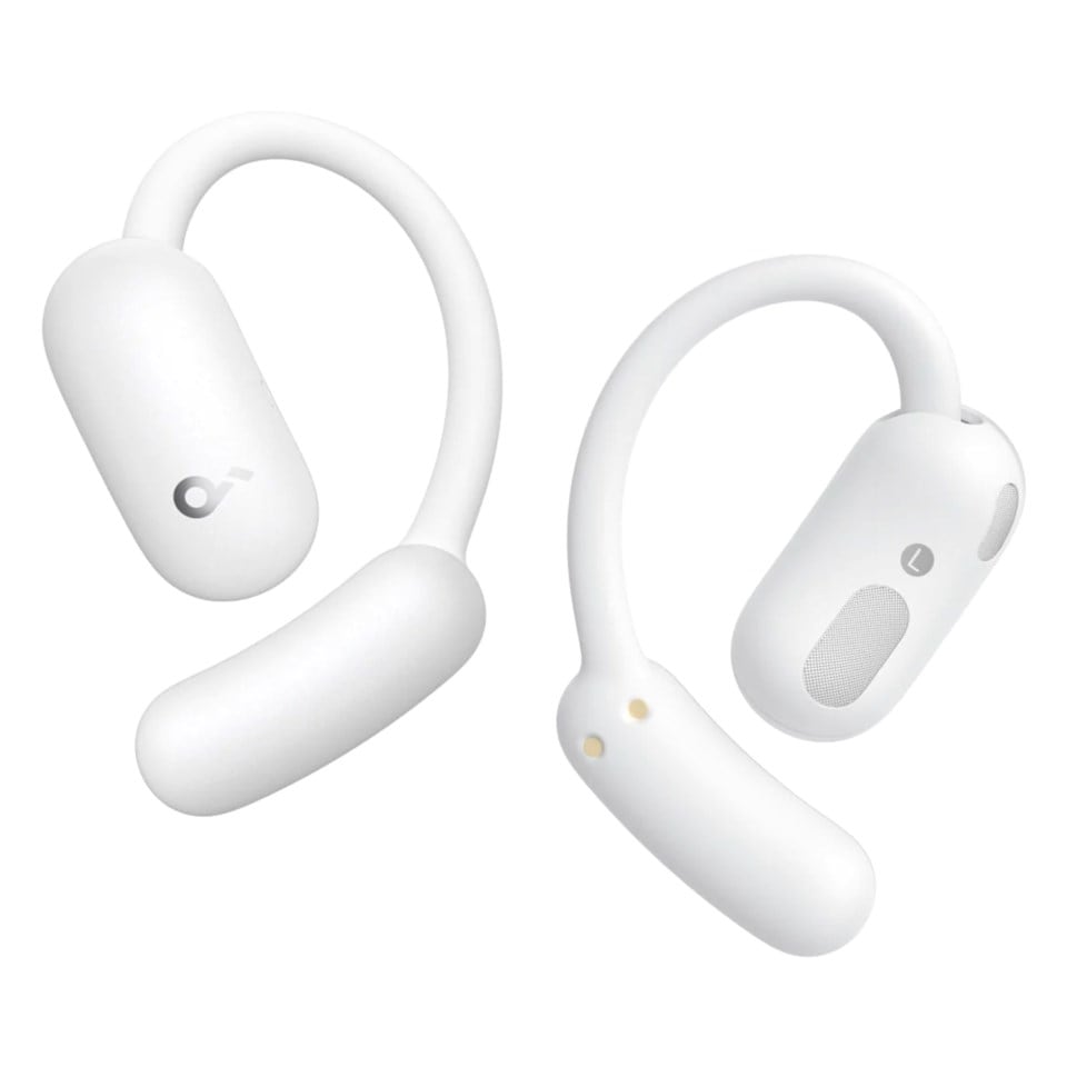 Soundcore AeroFit 2 Open-Ear-hodetelefoner Hvit