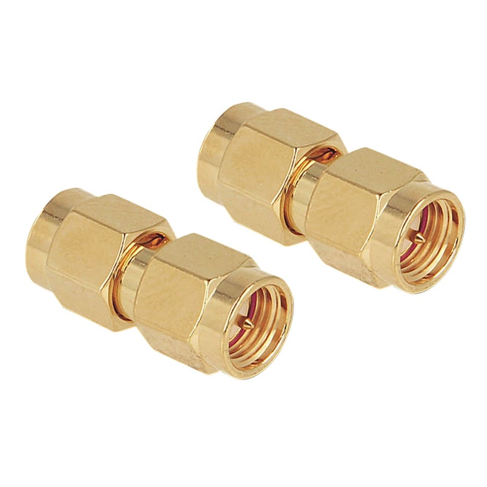 RP-SMA hane till SMA hane, 2-pack