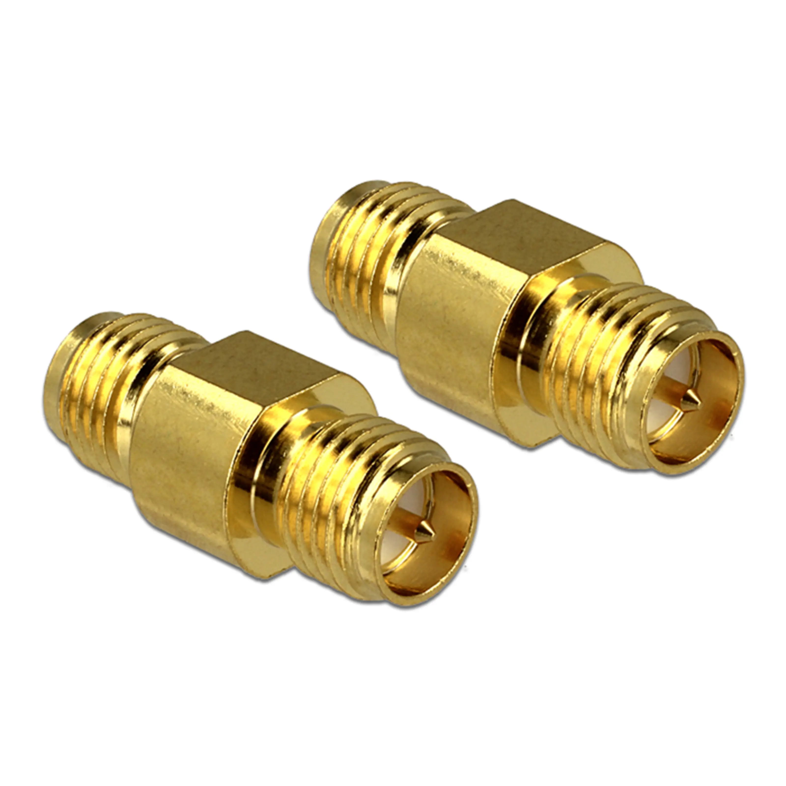 RP-SMA hona till SMA hona 2-pack