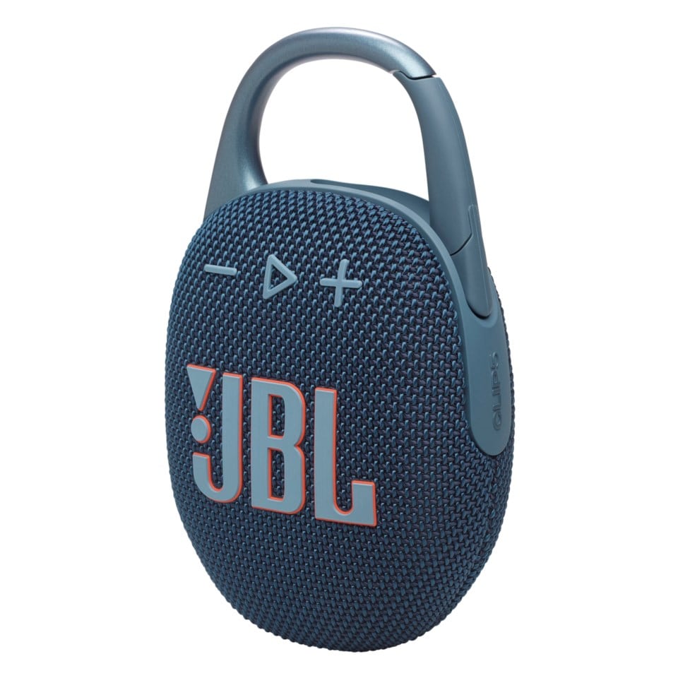 JBL Clip 5 Portabel Bluetooth-høyttaler Blå