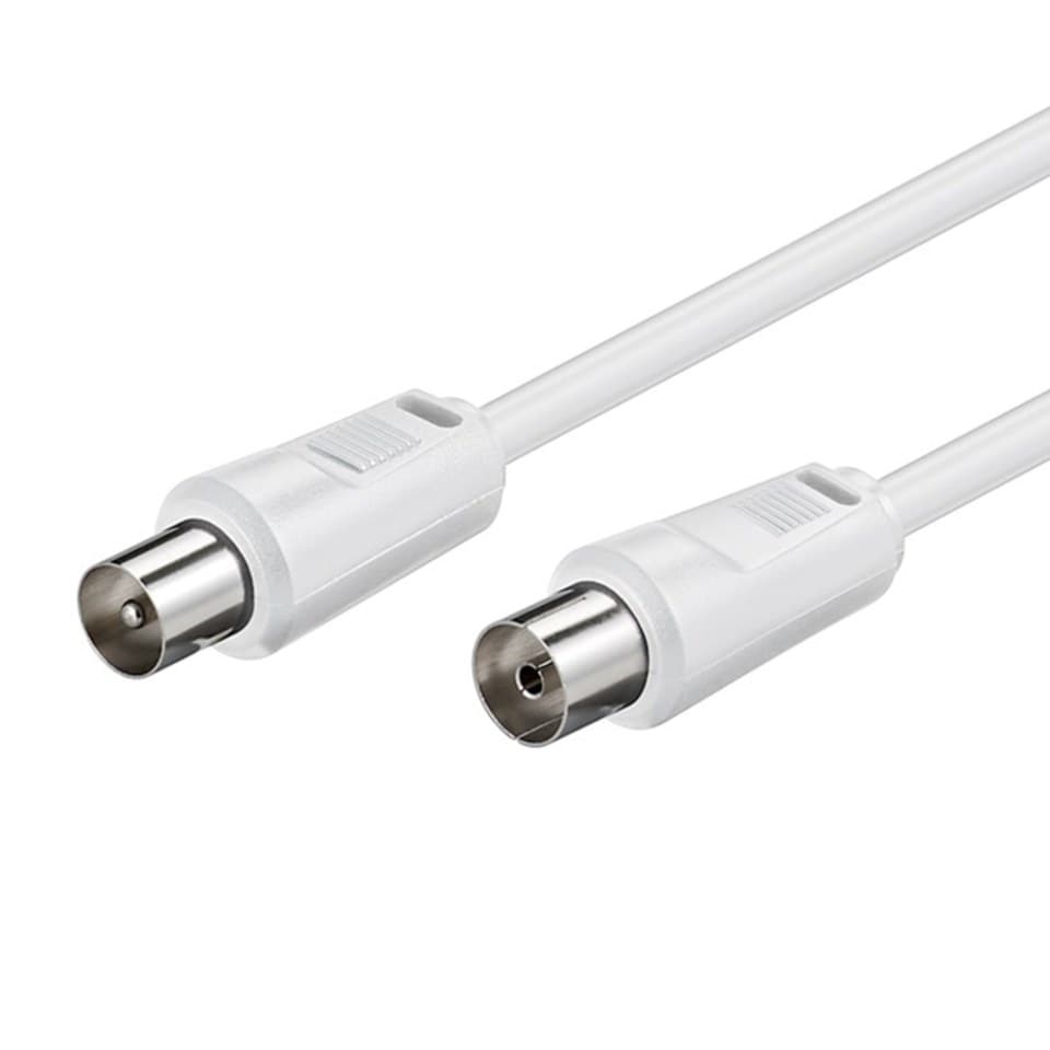 Antennkabel Vit 15 m