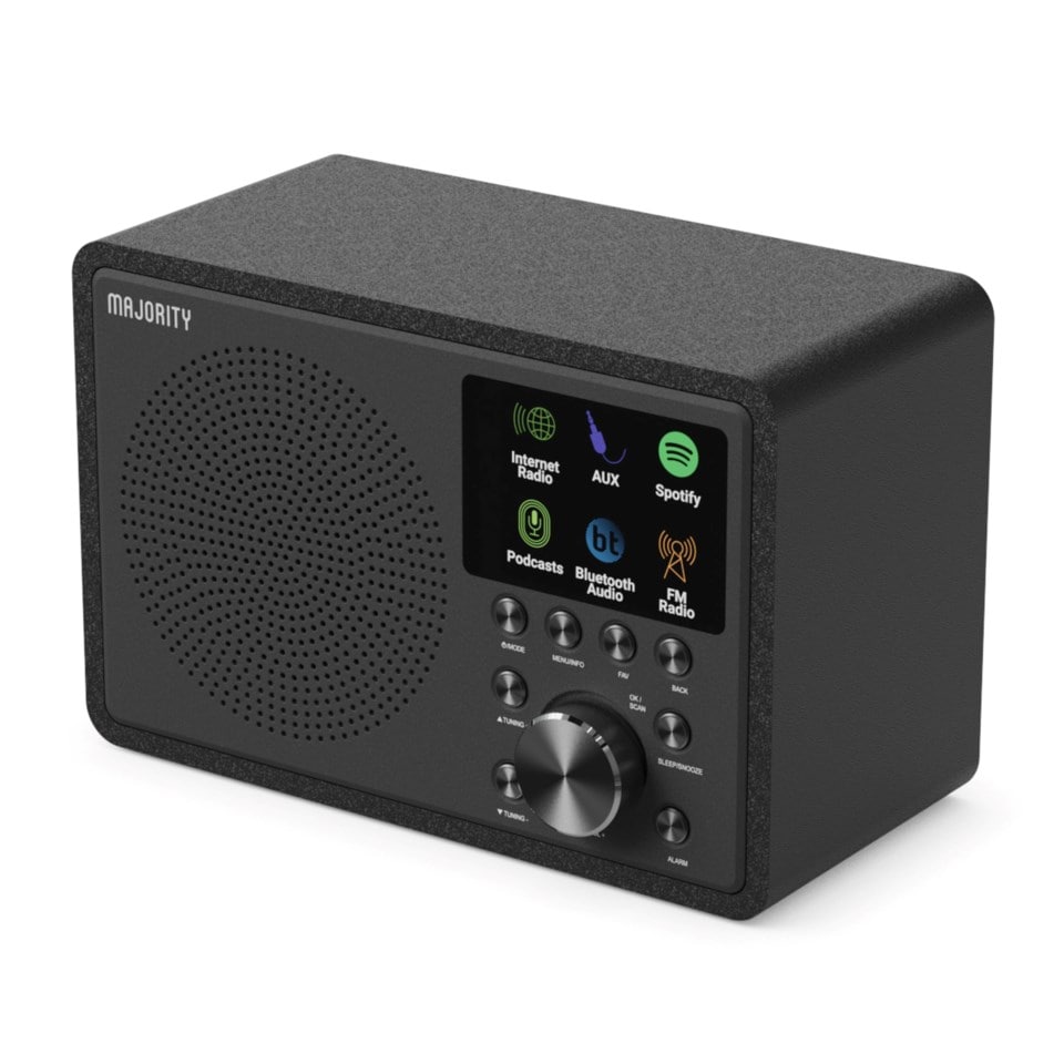 Majority Touro Internet Radio med Wifi och AM/FM