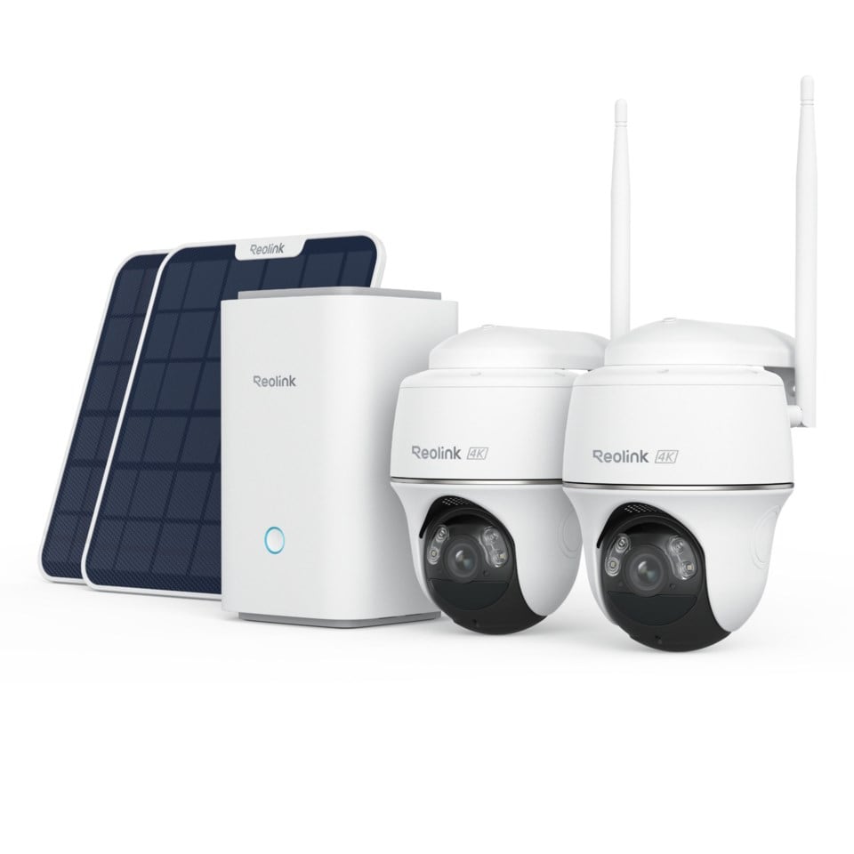 Reolink Home Hub med 2x Argus PT Ultra