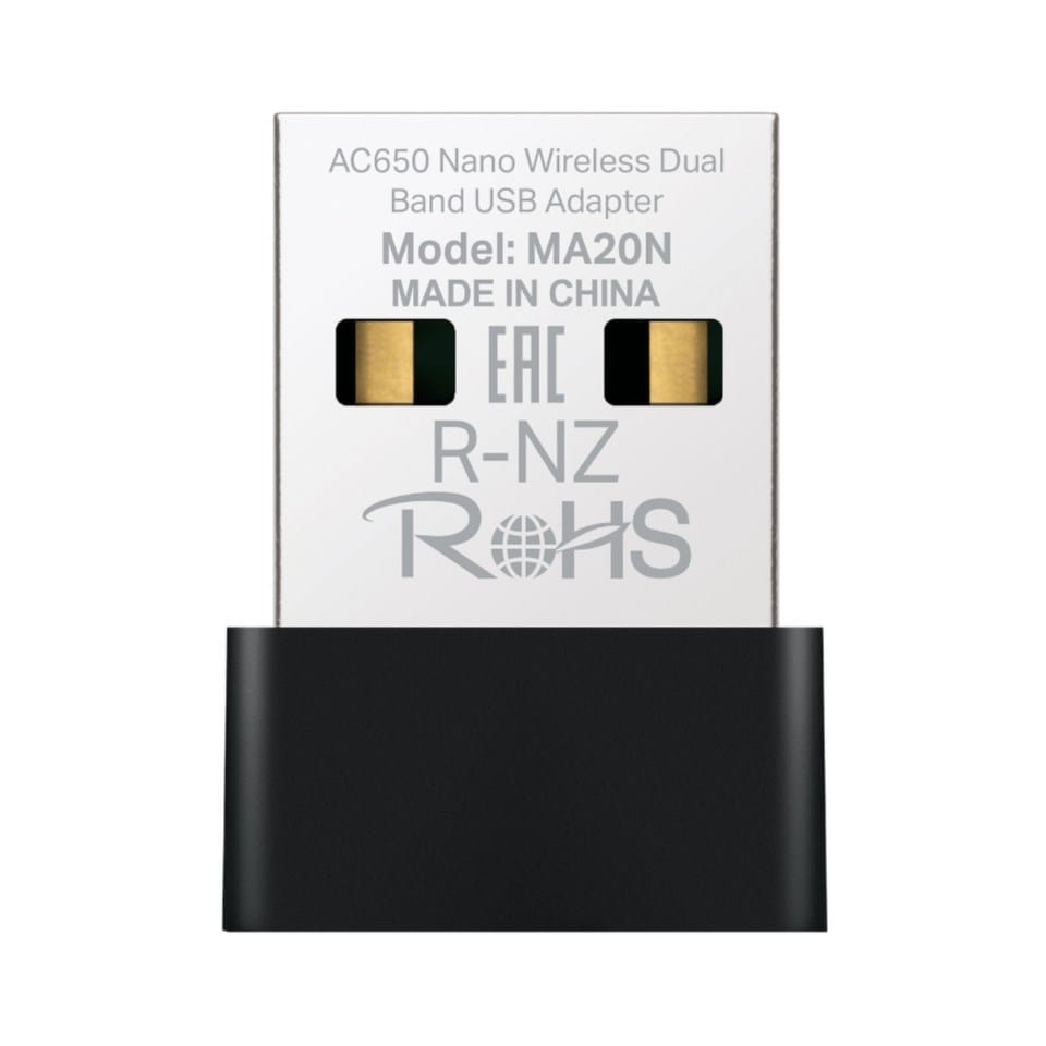 Mercusys MA20N AC650 USB-nätverksadapter