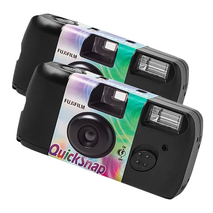 Fujifilm QuickSnap Flash Engangskamera 27 bilder 2-pk.