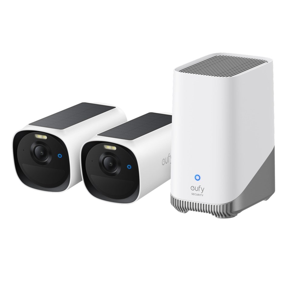 Eufy EufyCam E40 2-kamera sett med HomeBase S380