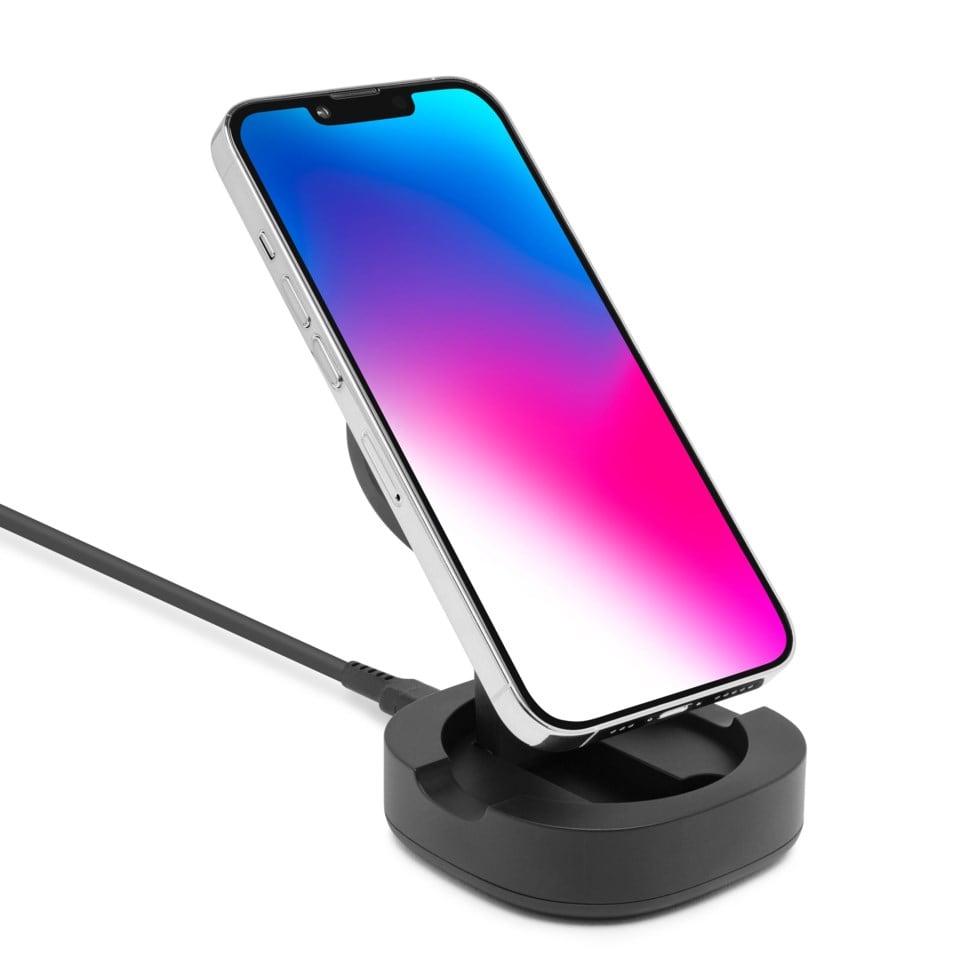 Linocell Magnetisk mobilholder for trådløs lading