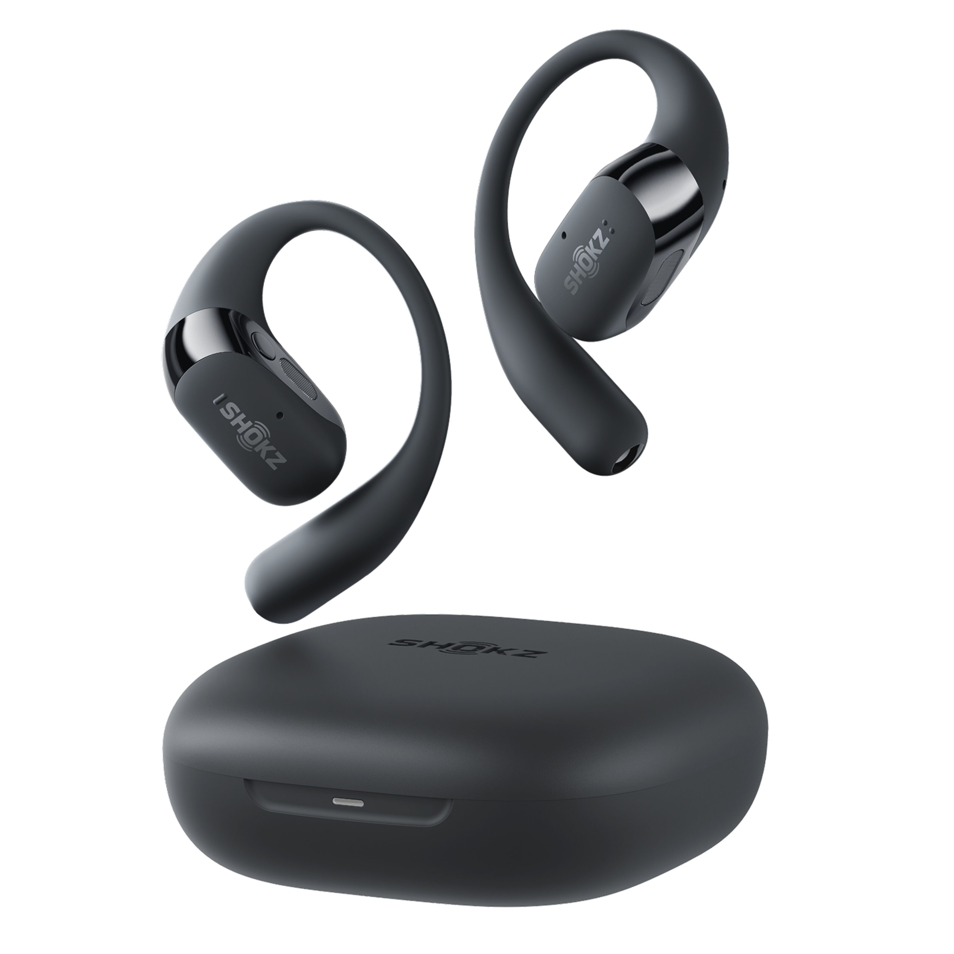 Shokz OpenFit 2+ TWS-hodetelefoner Svart