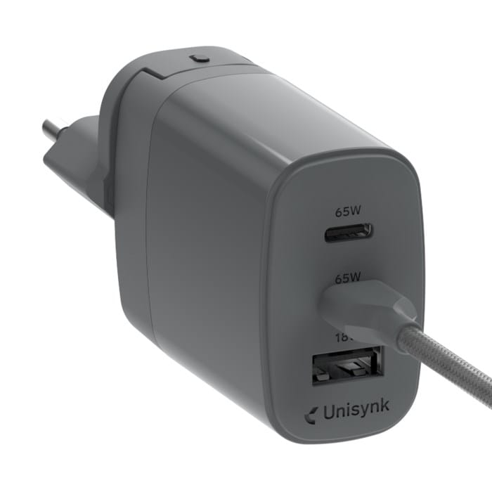 Unisynk Unisynk 3-porters Global Multi-lader 65W