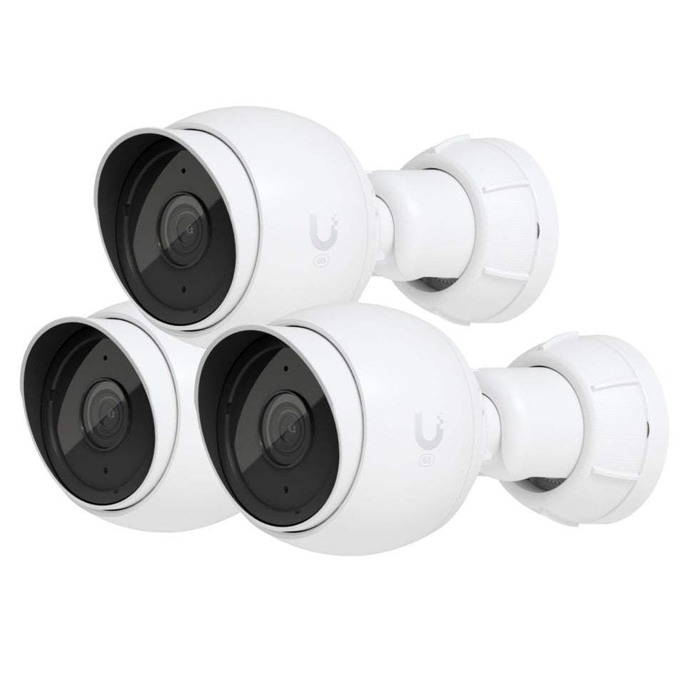 Ubiquiti UniFi Protect G5 POE-övervakningskamera 3-pack