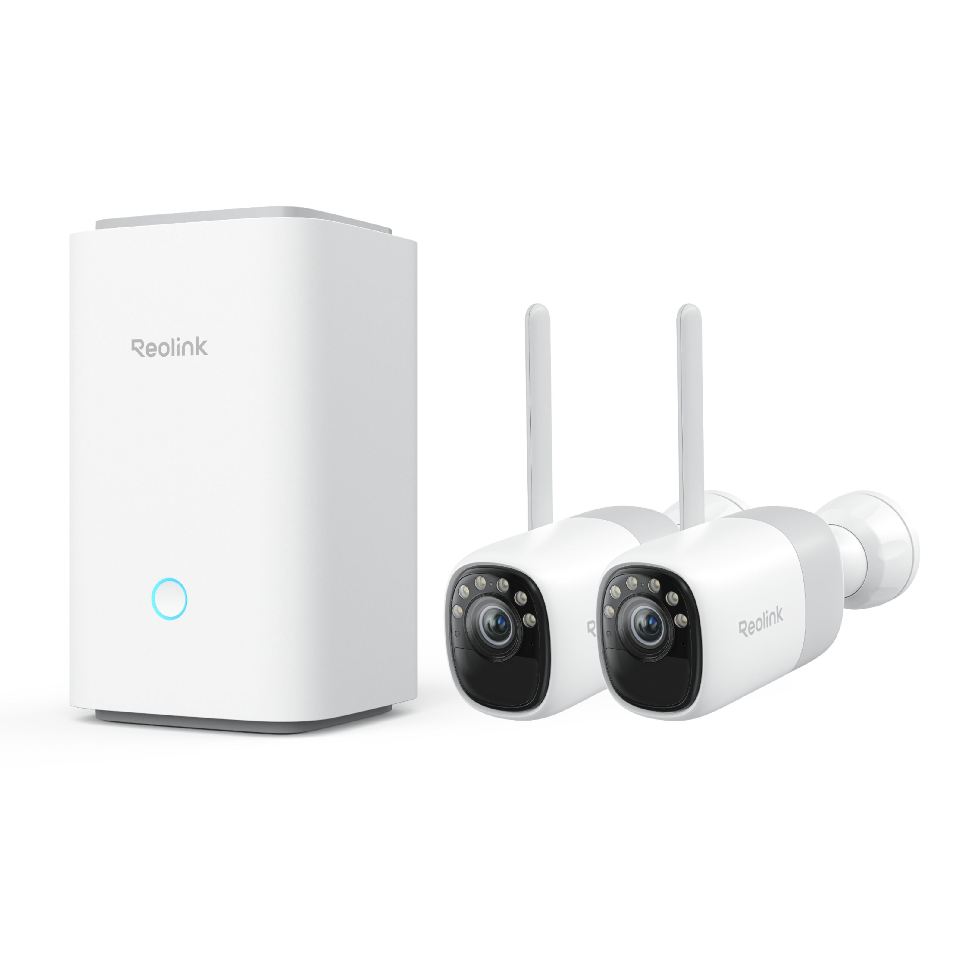 Reolink Home Hub med 2x Altas 2K-kameror