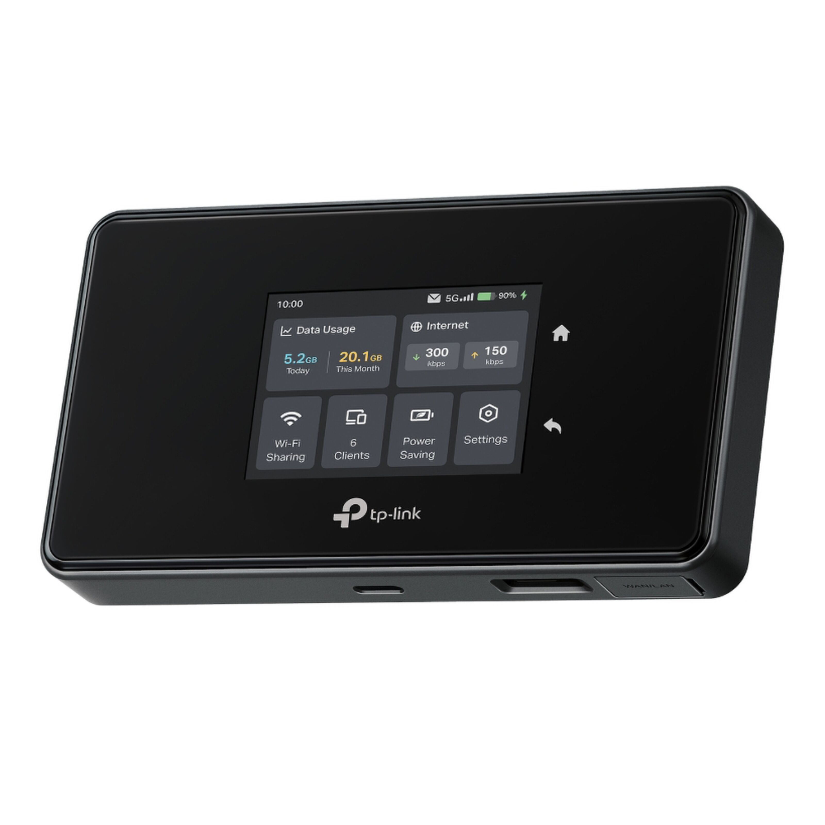 TP-link M8550 5G-router med modem AXE3600