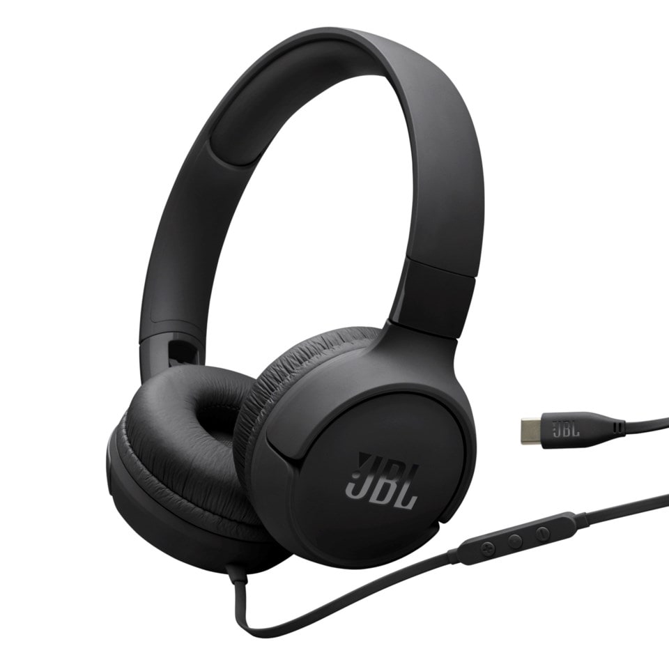 JBL Tune 520C On-Ear Hörlurar med USB-C