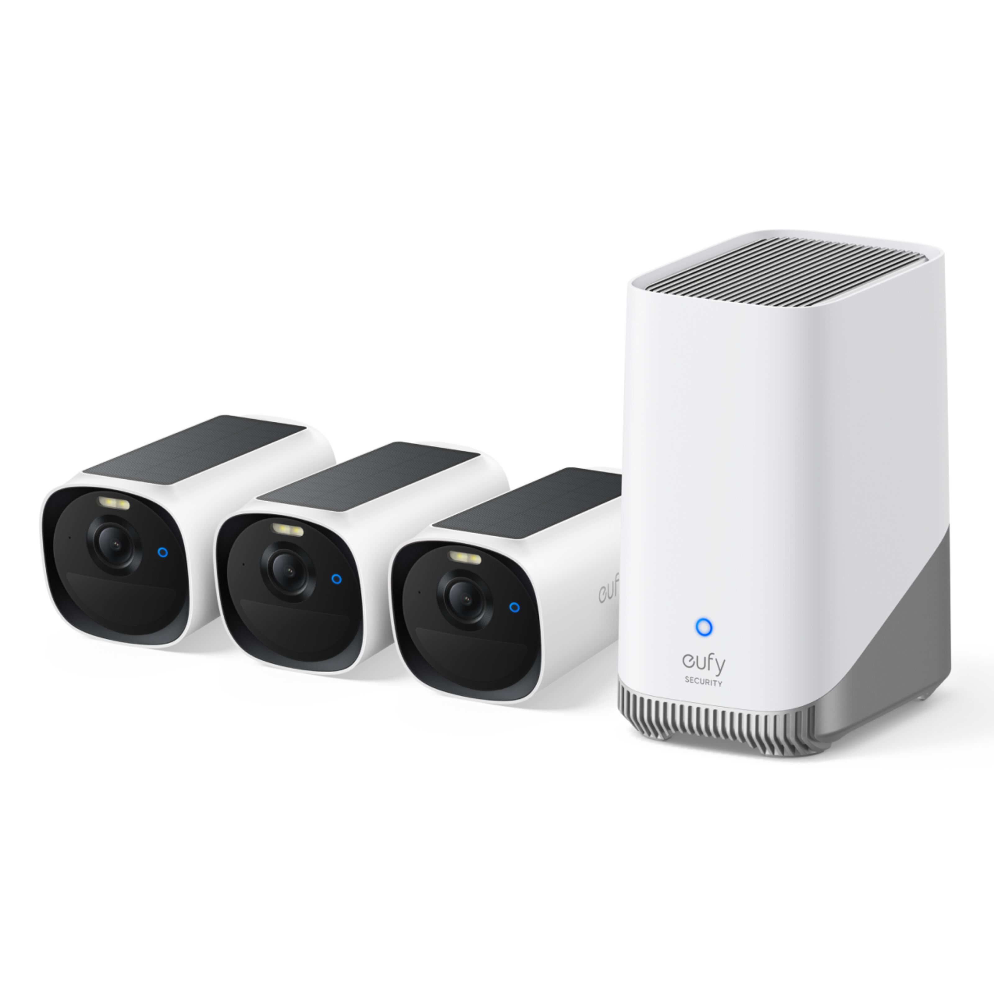Eufy EufyCam E40 3-kamera kit med HomeBase S380