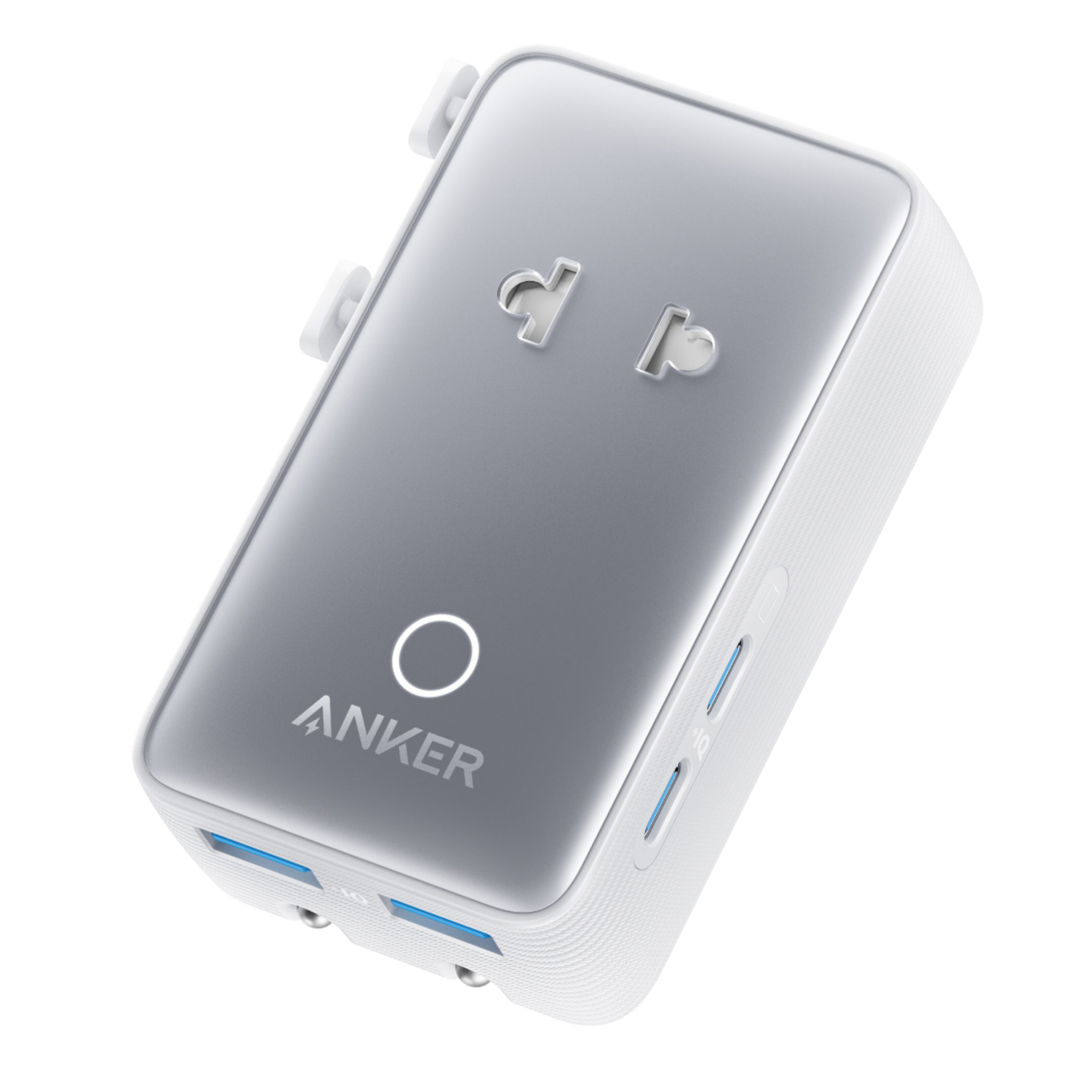 Anker Nano Travel Adapter 5-i-1-reiseadapter (20 W)
